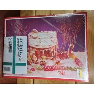 Vintage Christmas Gift Boxes Set Of 4 New Old Stock